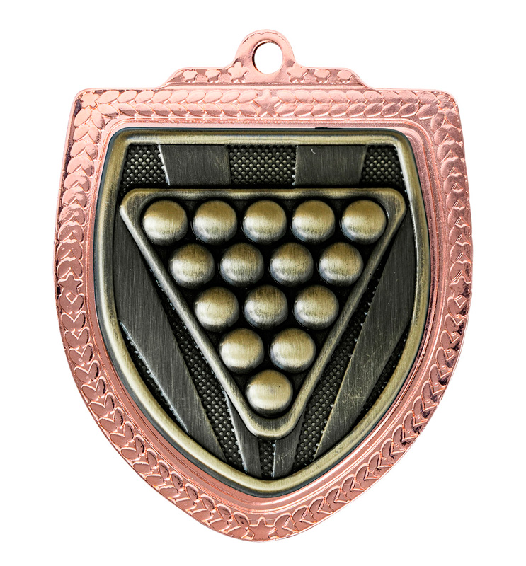 Shield Medal – Billiards/Pool 80mm